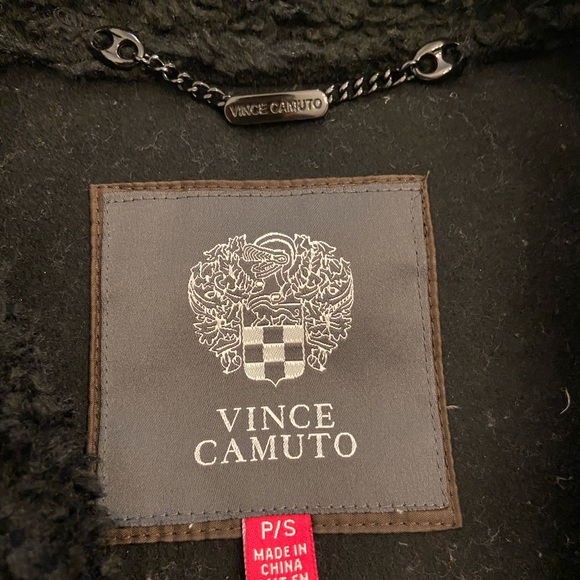 Vince Faux Suede Camuto Fall Winter Coat - Picture 4 of 11